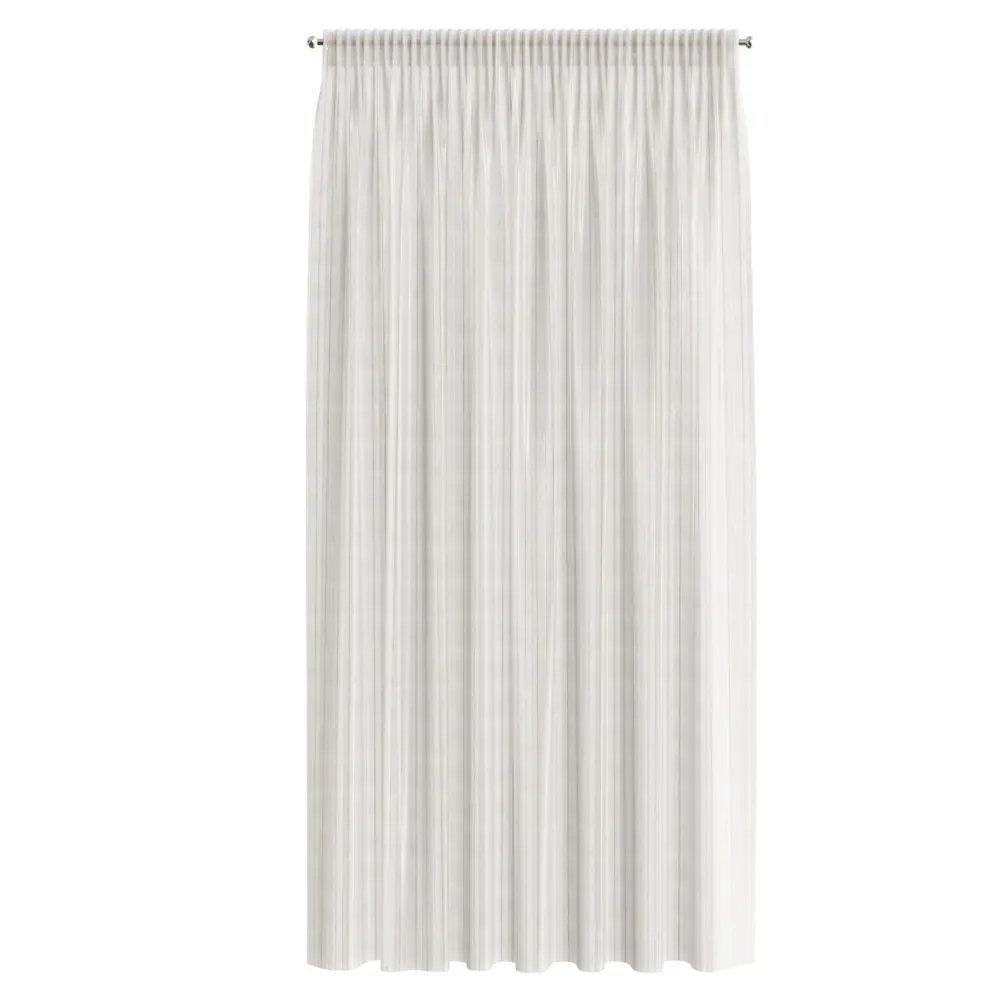 Тюль на ленте 250x280 см полосы цвет белый GARDEN STLM-2138932 - Вид №1