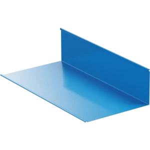 Планка примыкания нижняя 122x250x2000 мм 0.4 мм RAL 5005 синий 86778599 STLM-2122357