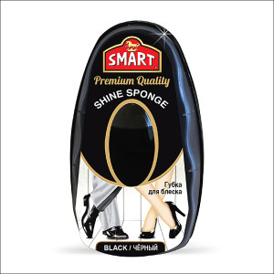 91171882 Губка для обуви 2822604 black STLM-0509533 SMART