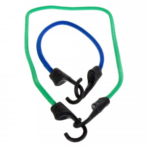 11937480 Набор эластичных веревок с крюками 0.25-0.8 м, 14 шт.