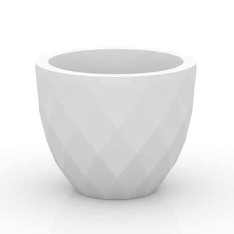 071359 Кашпо Nano матовое белое 15см Vondom Vases - Вид №2