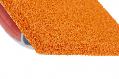 Терка пластмассовая MATRIX гидрорезиновое покрытие 20мм 270x130мм двухкомпонентная ручка 12395 - Вид №3