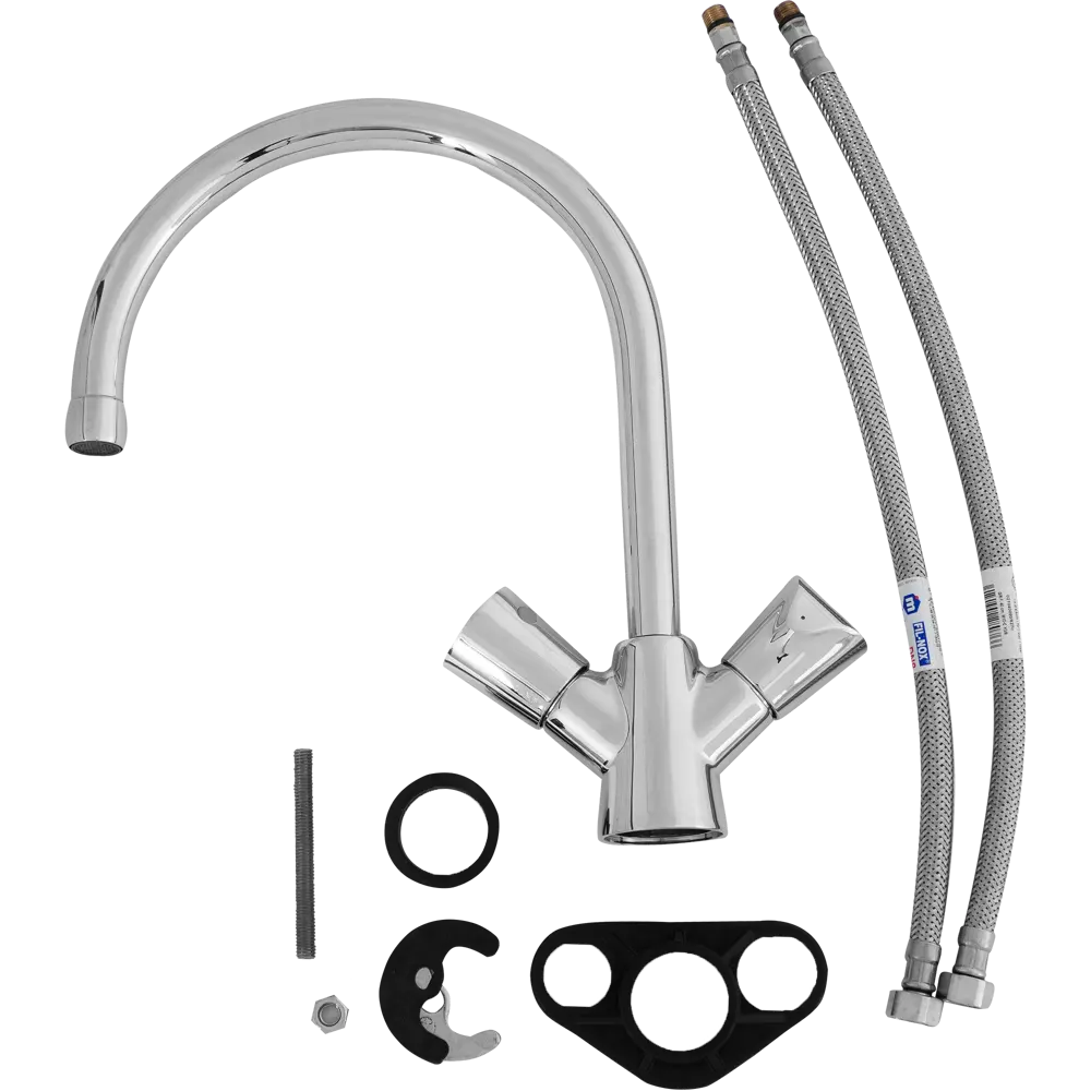 Смеситель для кухни Ideal Standard Euroflow, цвет хром STLM-2127835 - Вид №1