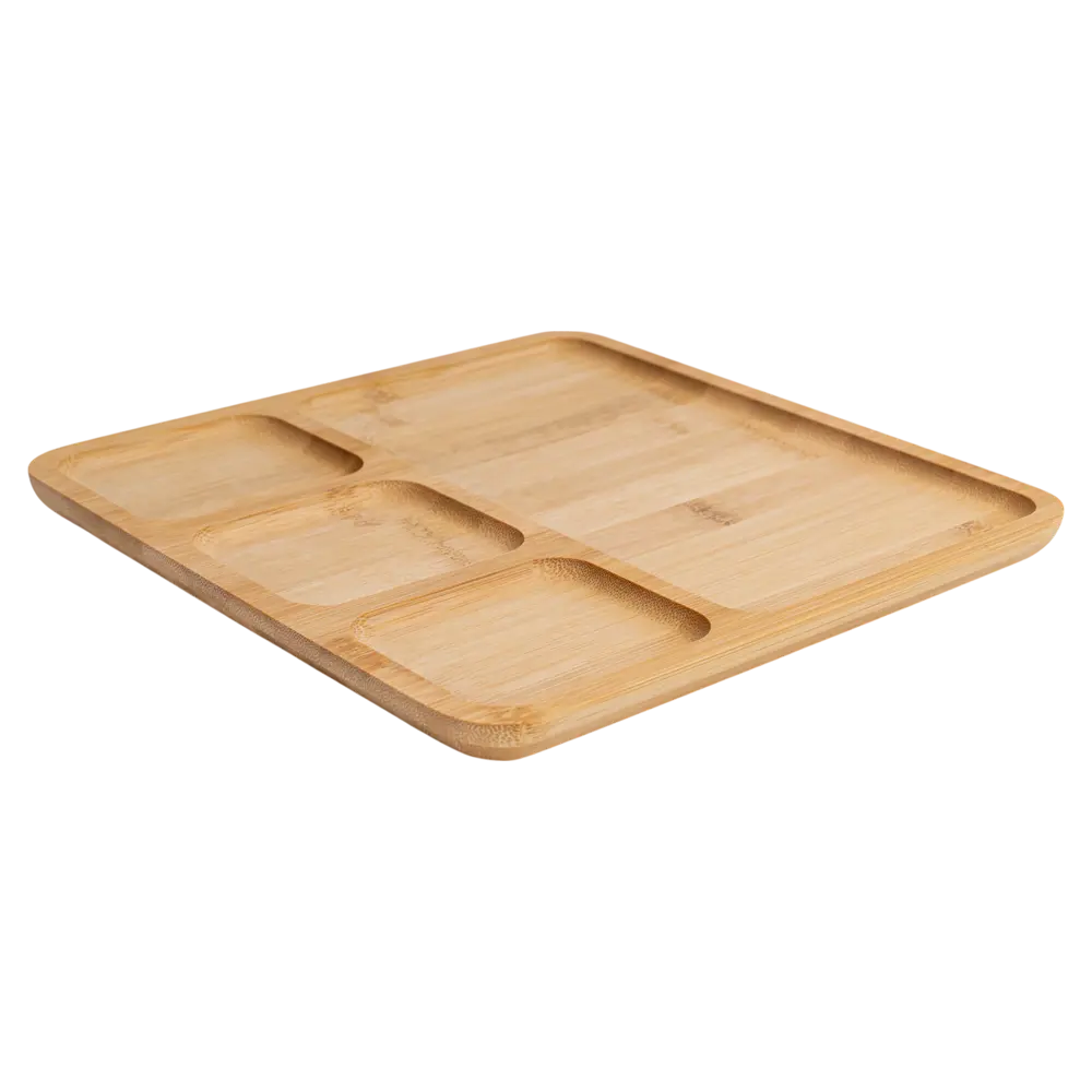 Менажница Vidage из бамбука с 4 отделениями для сервировки 89421535 STLM-1564098 - Вид №1