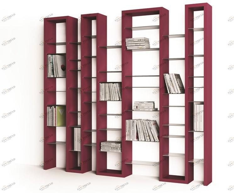 ARKOF LABODESIGN Модульный лакированный книжный шкаф из мдф sun-id-1456362