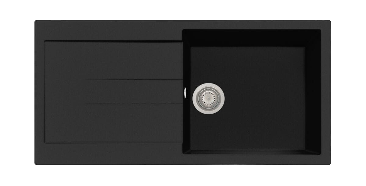 Раковина с одной чашей из композитного материала с поддоном TASCA композитные раковины ARCH-00148621