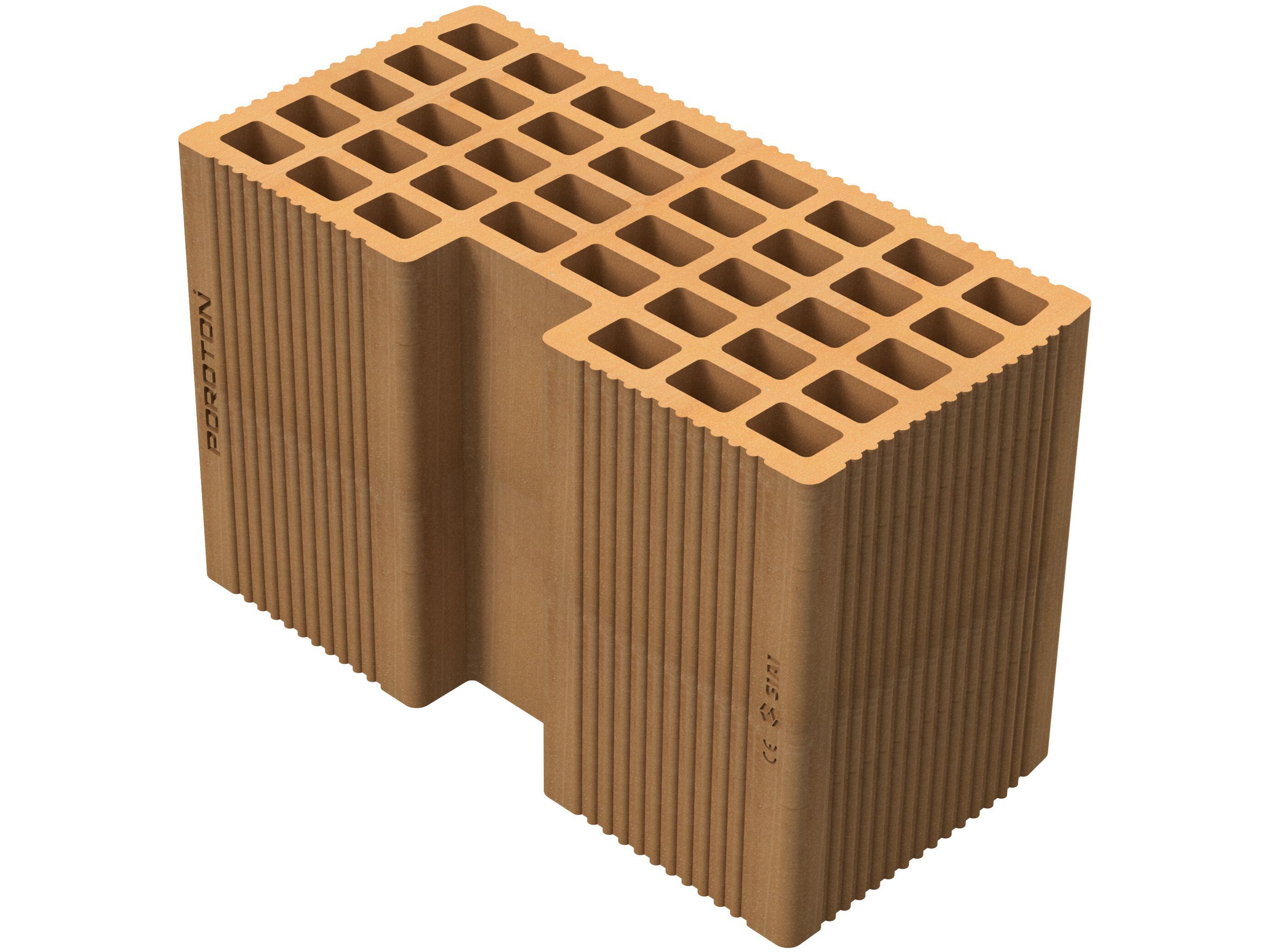 Несущий блок из кирпича SIAI POROTON® 800 MA ARCH-00054104 - Вид №1