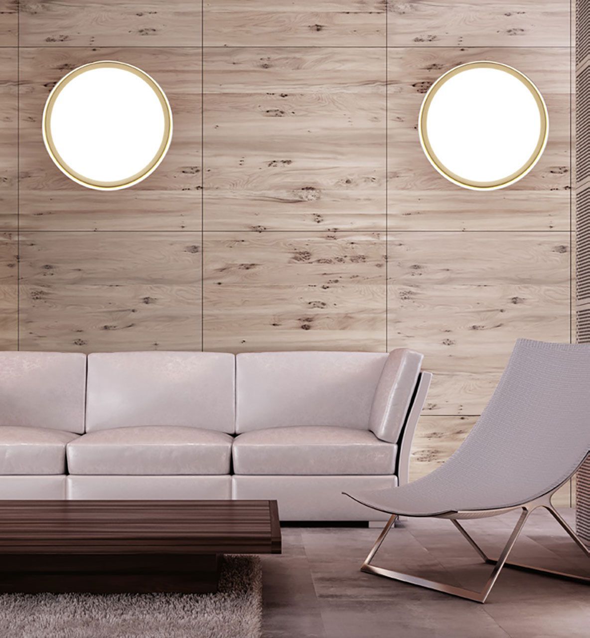 Алюминиевый настенный светильник / потолочный светильник EGOLUCE SELENE ARCH-00029421 - Вид №2