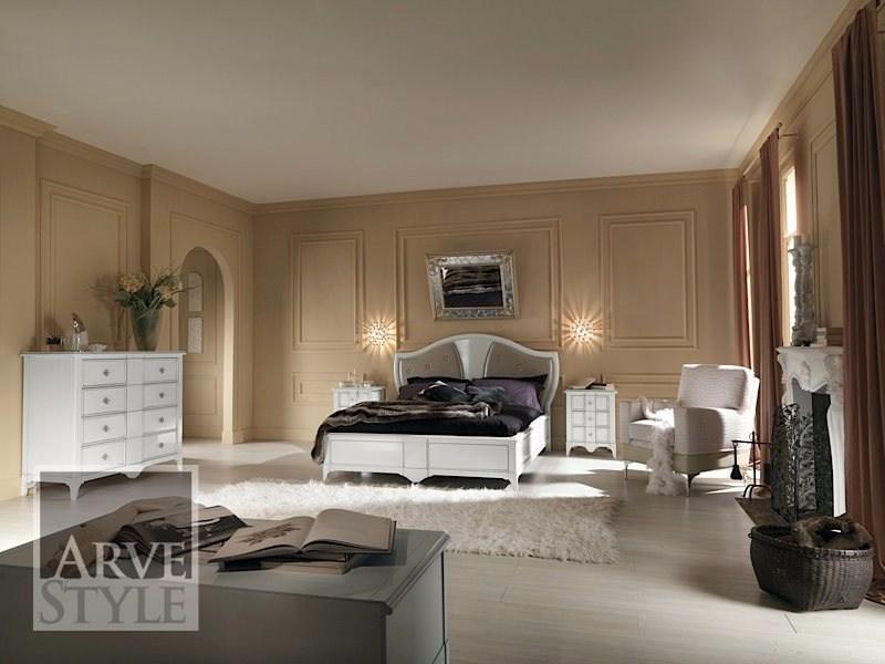 Arvestyle Двуспальная кровать с мягким изголовьем Salieri sun-id-1368634 - Вид №1