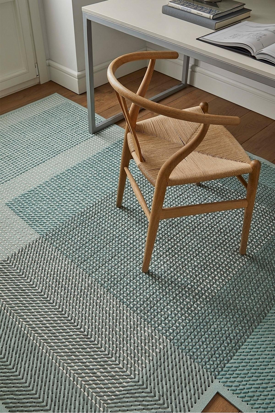 070796 Ковер Green GAN Canevas Geo - Вид №2