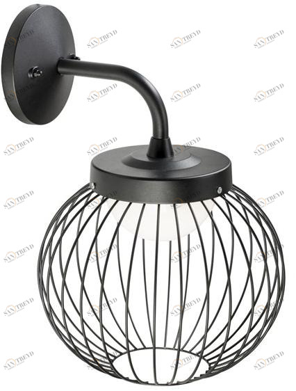 SOVIL Светодиодный настенный светильник для улицы из литого алюминия Cage 99505/--