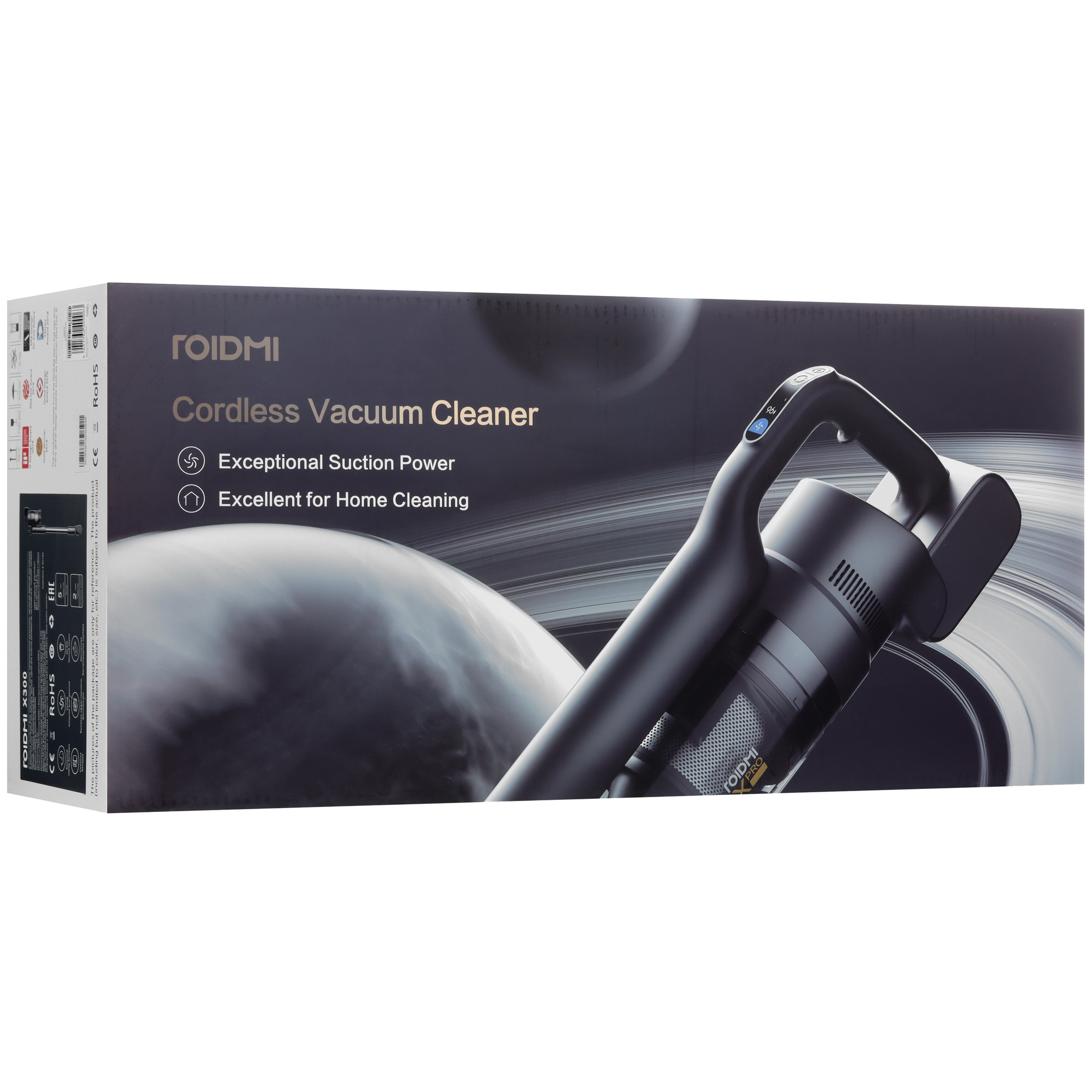 5441700 Пылесос  вертикальный  Roidmi X300  серый STDN-0138041 - Вид №13