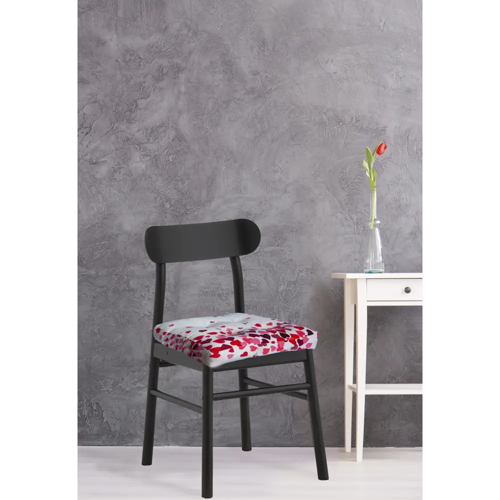 Подушка на стул Lovely 40х40 см цвет белый 86473856 STLM-2068882 SEASONS - Вид №3