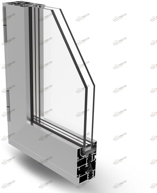 Fresia Alluminio Распашное окно из алюминия с терморазрывом Planet sun-id-1404241