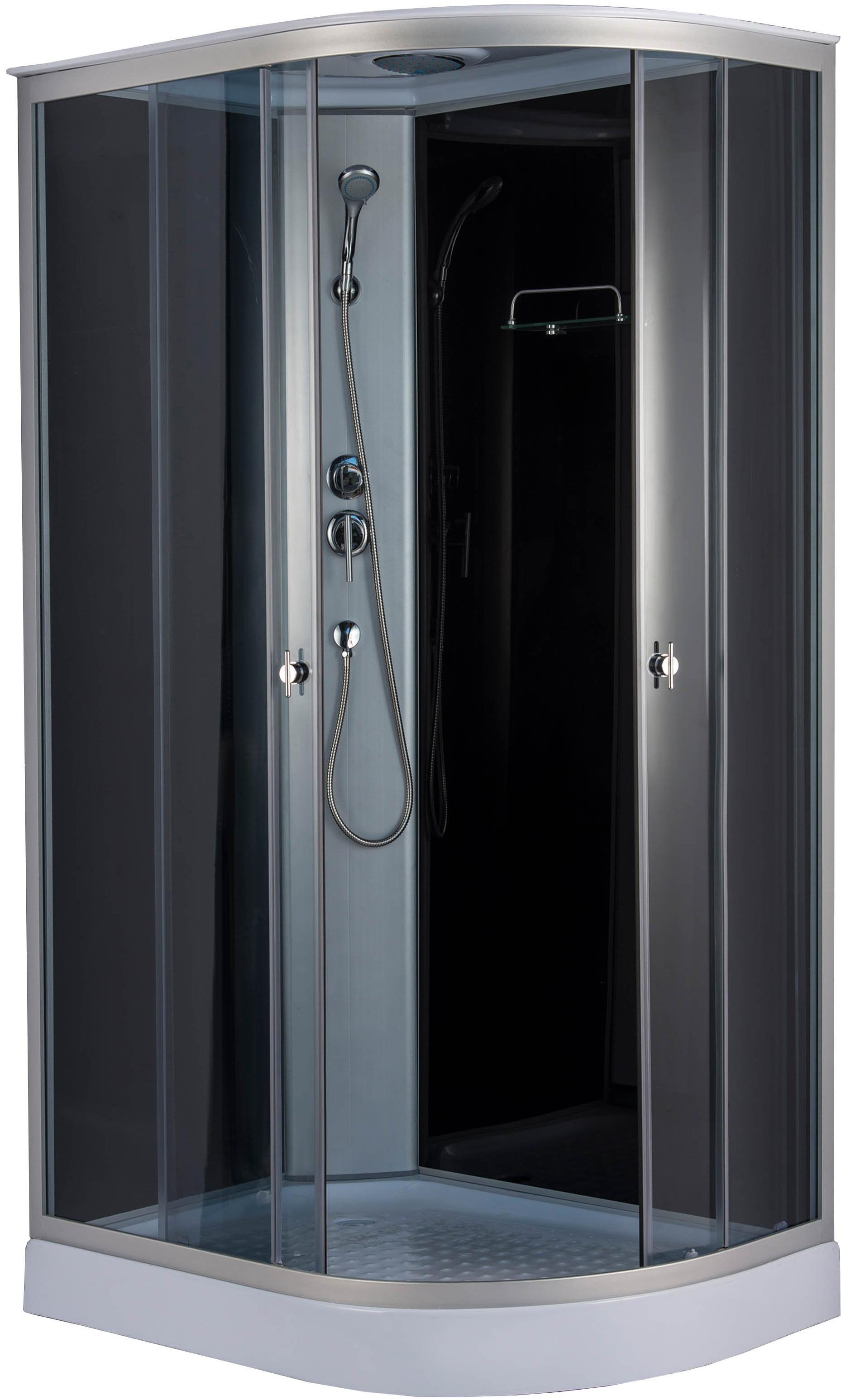 Душевая кабина NG- 3512-14L (1200х800х2150) низкий поддон(13см) стекло ТОНИРОВАННОЕ Niagara Classic 35121433L - Вид №1