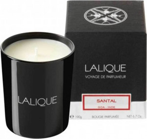 10548379 Lalique Свеча "Сандал Гоа" ароматизиров. Хрусталь
