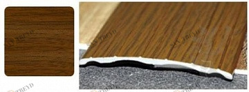 Профиль стыкоперекрывающий ПС 01.900.088 орех ЛУКА 2541219