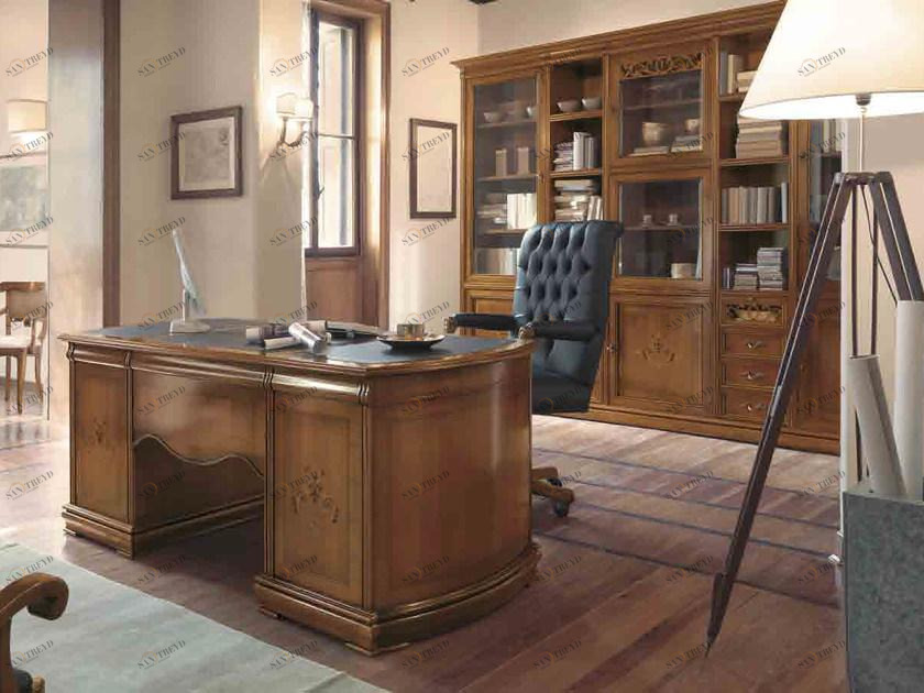 Arvestyle Письменный стол из массива дерева с ящиками Fenice Fn-0442