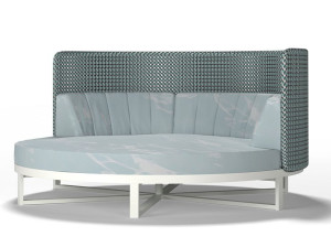 Ткань круглая Садовая кровать