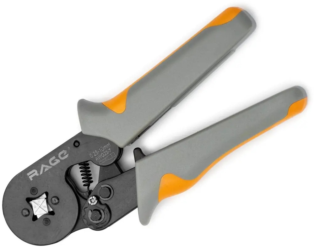 Профессиональные пресс-клещи RAGE для обжима наконечников до 10 мм² 89319797
