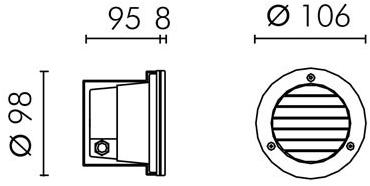 SIMES Настенная лестница из литого под давлением алюминия Brique sun-id-1376898 - Вид №6