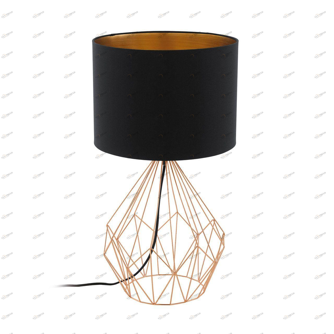 Настольная лампа Eglo Pedregal 1 95185 EGLO ВАЗА 080654 Медь;черный 