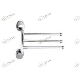 Полотенцедержатель тройной поворотный F1613 FRAP 2411616