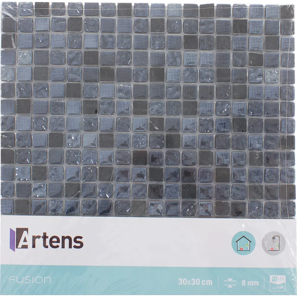 Мозаика мраморная Artens Future 30x30 см цвет черный 18731830 STLM-2160933 - Вид №6