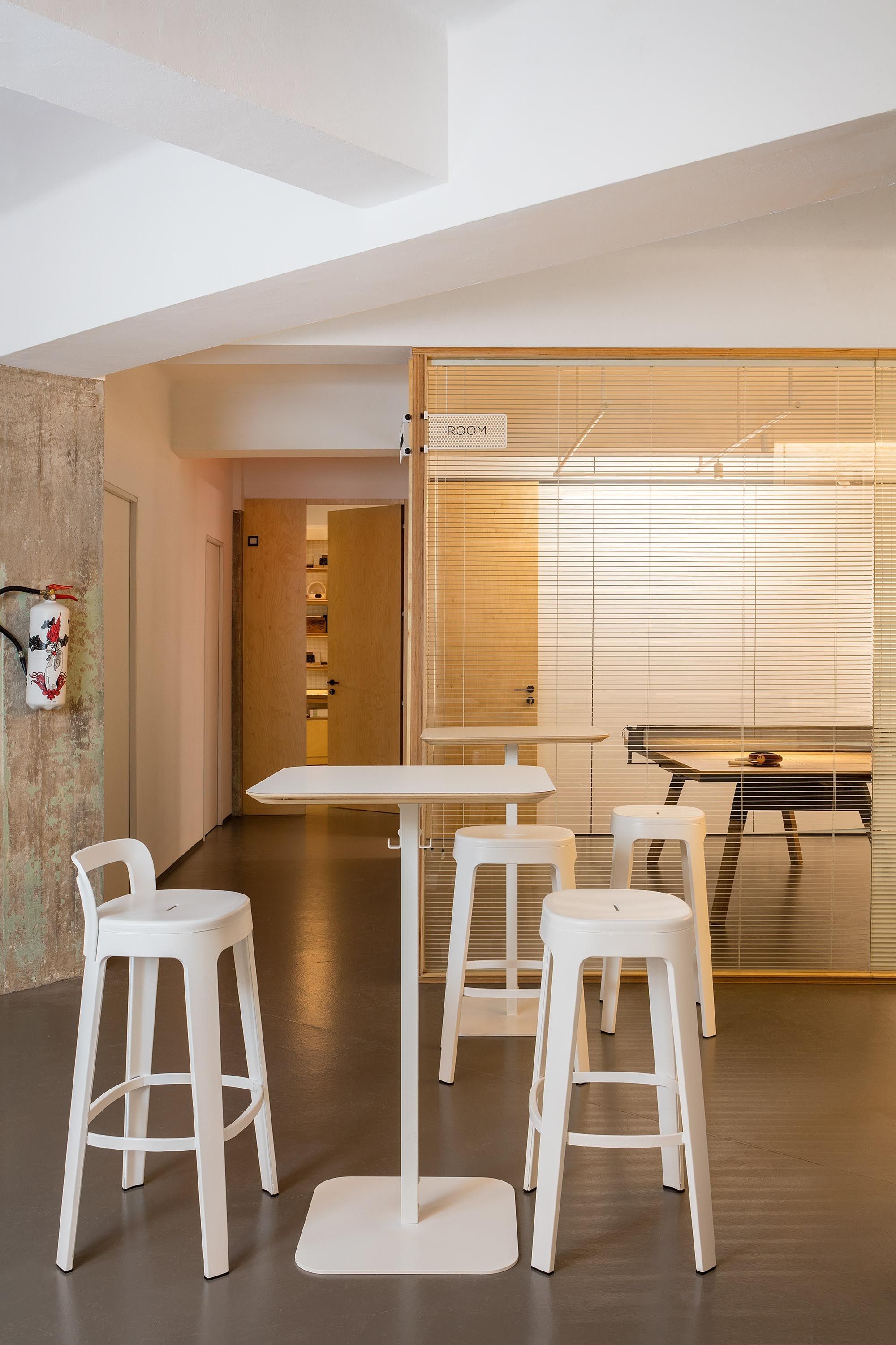 Высокий стальной барный стул RS Barcelona OMBRA ARCH-00105359 - Вид №14