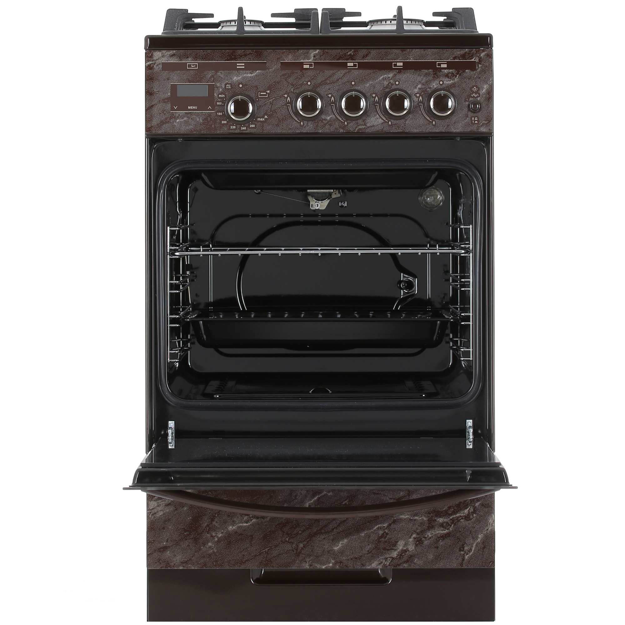 5360308 Газовая плита Gefest ПГ 5500-03 0054 коричневый STDN-0103866 - Вид №6