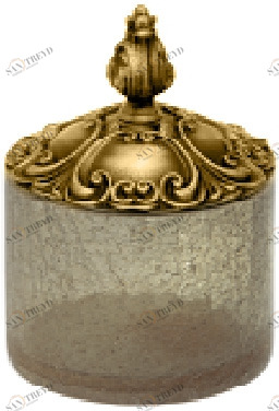 Баночка высокая MIGLIORE Elizabetta ML.ELB-60.128.DO - золото 