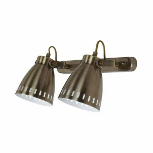 Спот настенный на 2 лампы бронзовый Arte Lamp A2214AP-2AB ARTE LAMP 46 BRONZE 00-3926267 Бронза