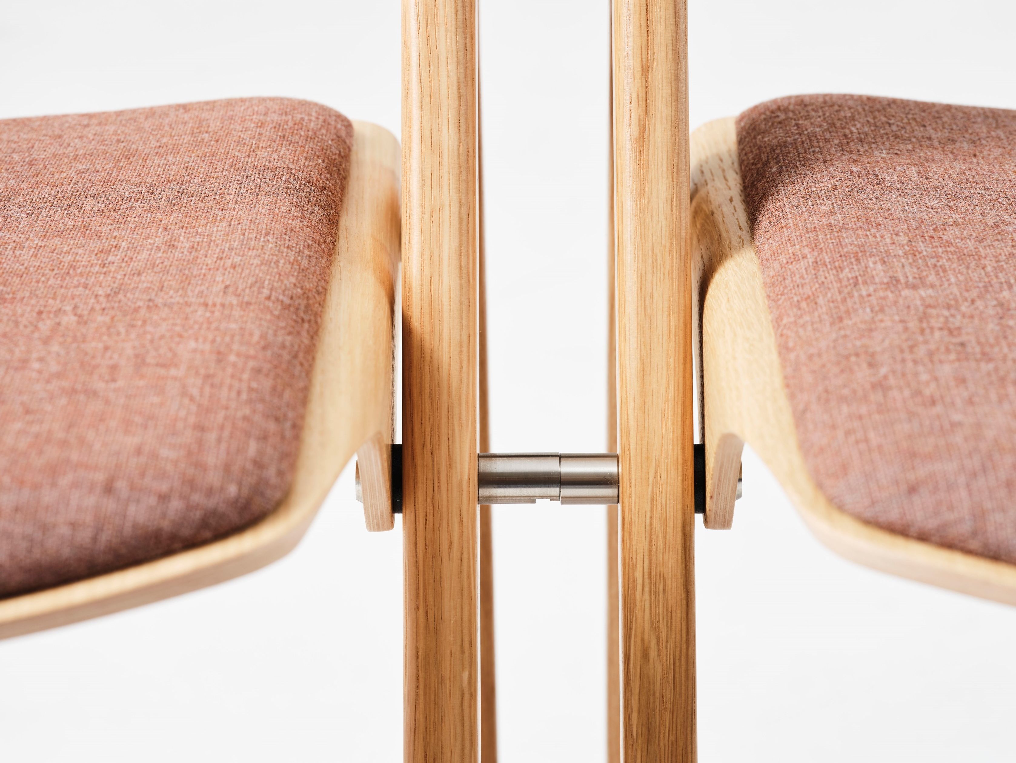 Деревянный складной стул с мягким сиденьем Karl Andersson COLO ARCH-00109630 - Вид №4