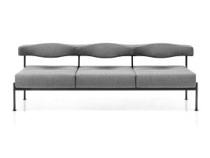 3-местный модульный тканевый диван