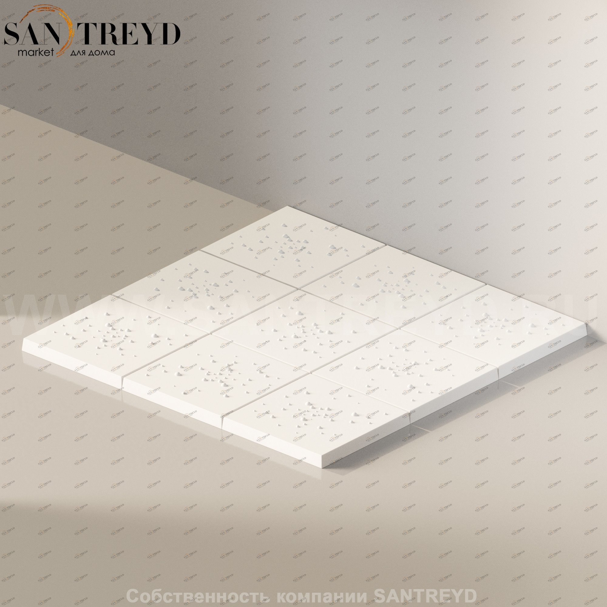 Flaminia ALBERO Секция душевого поддона белая ABM.9016 Ceramica Flaminia ABM9016