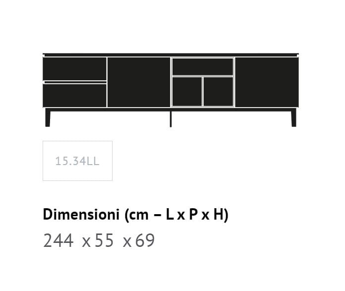 Деревянный шкаф с распашными дверями Bontempi Casa COSMOPOLITAN ARCH-00087380 - Вид №19