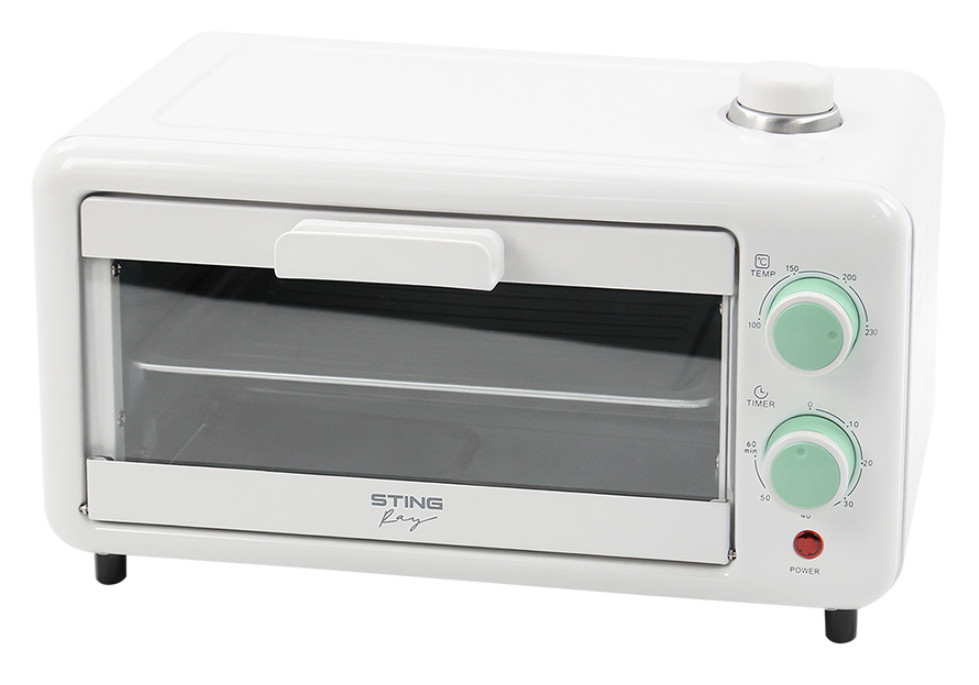 9162135 Мини-печь Stingray ST-EO101A белый STDN-0092517 - Вид №1