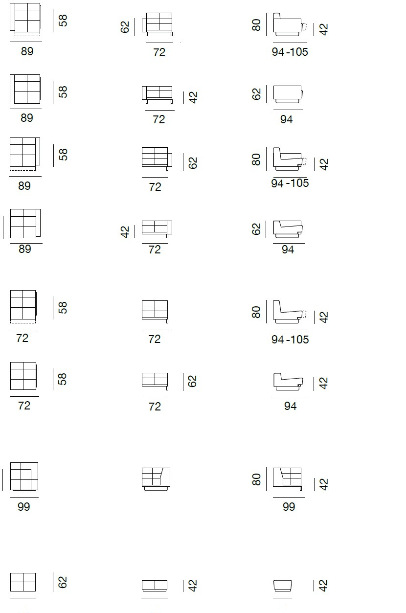de Sede 3-х местный тканевый диван sun-id-1423870 - Вид №17