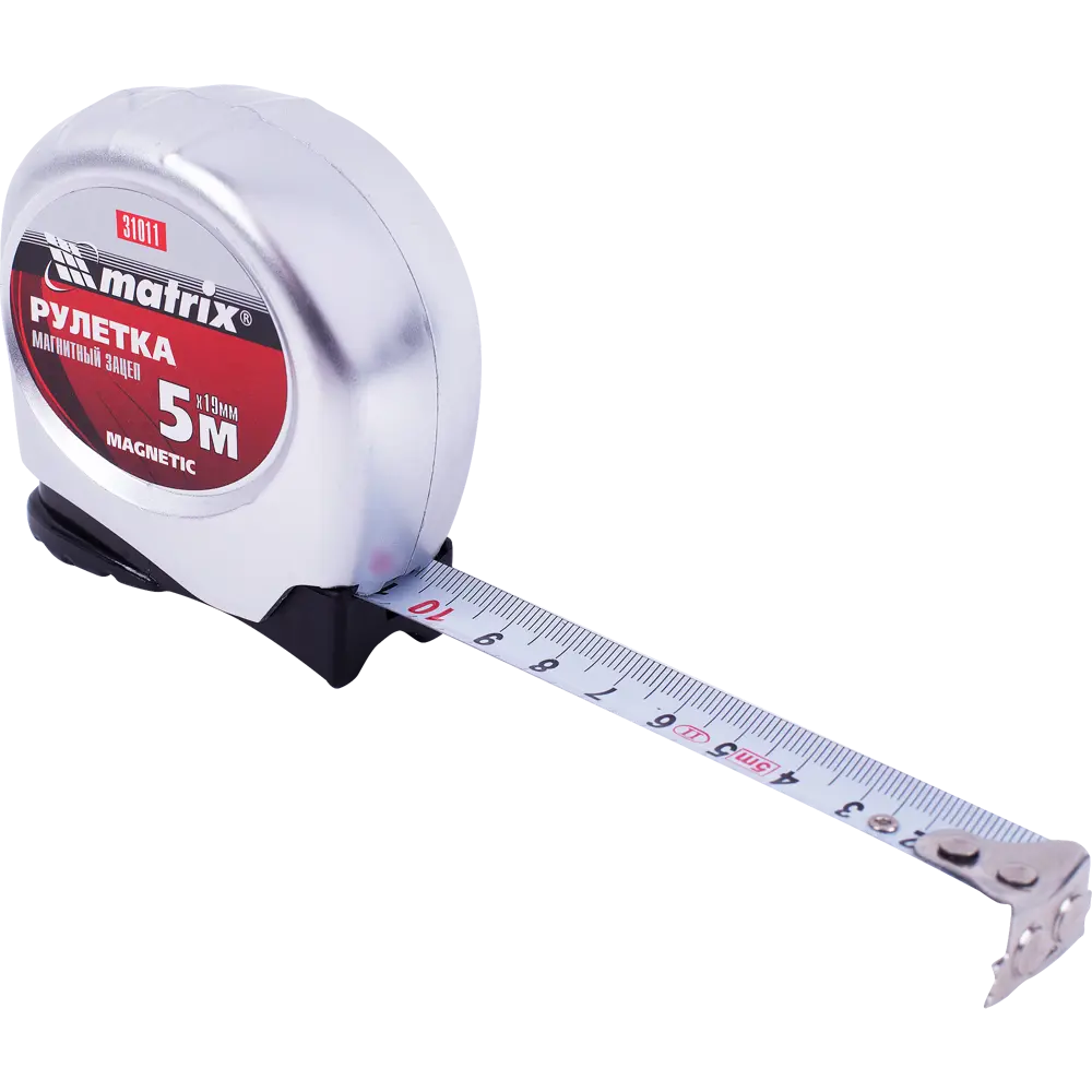Рулетка Matrix Magnetic, с автостопом, 5 м х 19 мм 82130681 STLM-2071001 