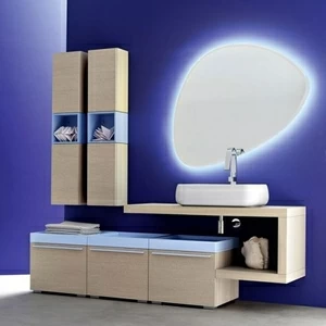 Зеркало с LED-подсветкой S101 Arbi STONE (88 см)