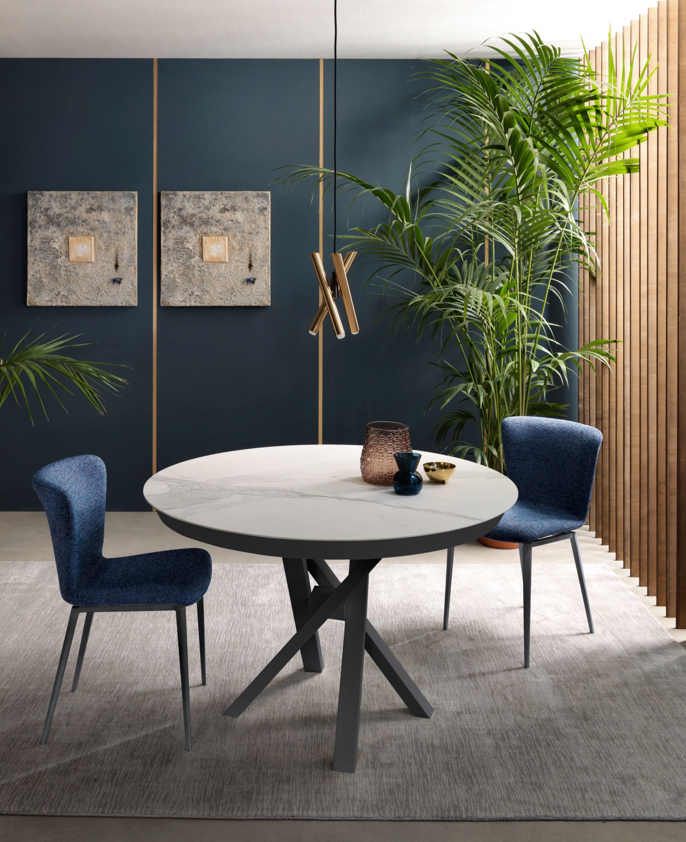 Круглый обеденный стол RIFLESSI Shangai ARCH-00116722 - Вид №1