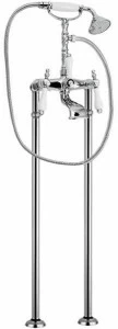 Rubinetteria Giulini Напольный смеситель для ванны с ручным душем Praga - praga crystal F7500ct