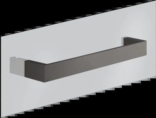 Полотенцесушитель 20961 707 Gessi Rettangolo k ЧЕРНЫЙ МЕТАЛЛ BR. PVD