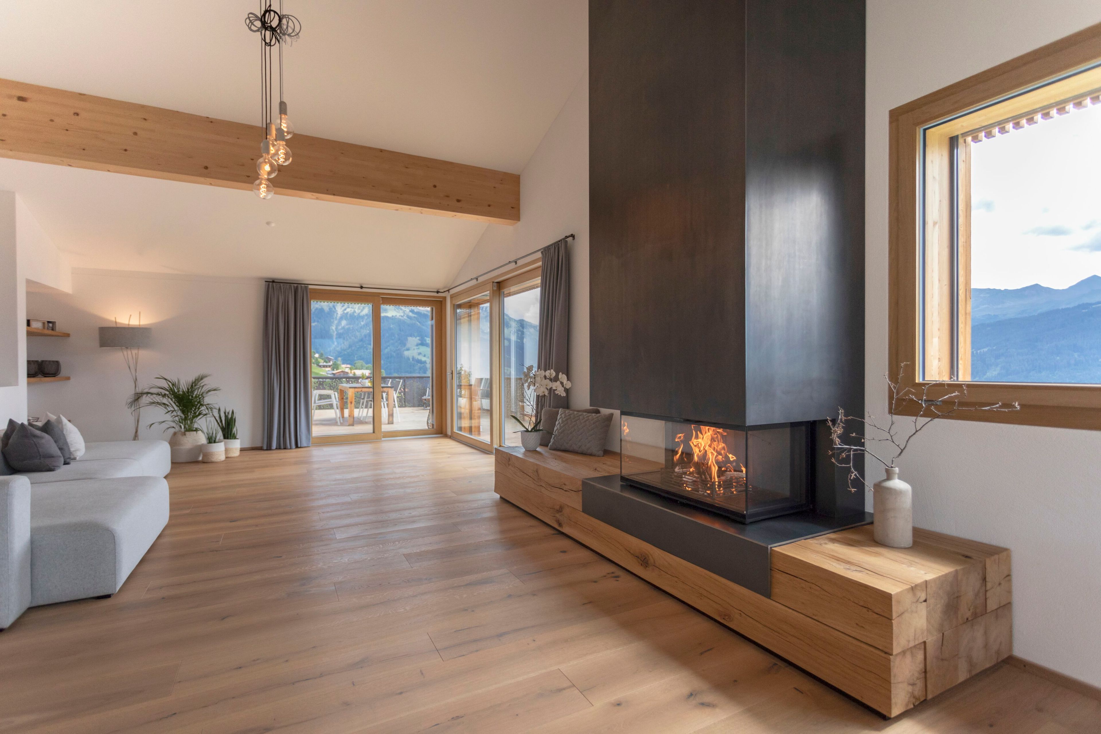 Стальной дровяной камин с тройным фасадом RÜEGG RIII ARCH-00055567 - Вид №2