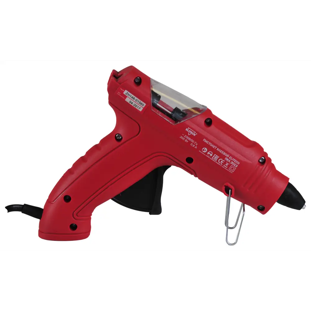 Пистолет клеевой Elitech ПКЛ 2013, 200 Вт, для стержней 11.2 мм STLM-2164610 - Вид №2