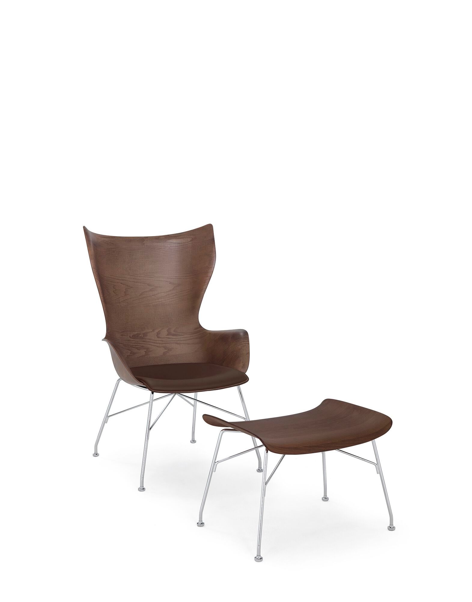 Стул из ясеня с подлокотниками Kartell Smart Wood ARCH-00047442 - Вид №47