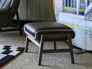 Tacchini Подставка для ног из кожи Giulia