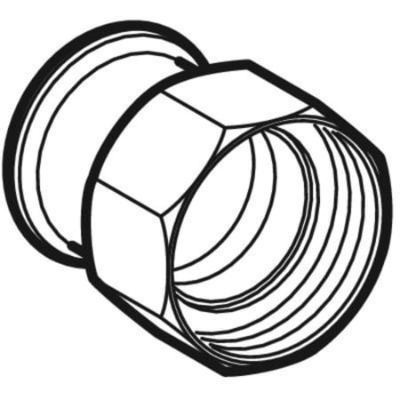 25049 Соединительный элемент Geberit Mapress из углеродистой стали, с накидной гайкой Geberit  - Вид №1