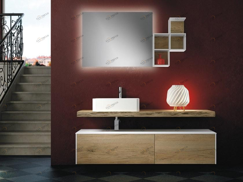 Gruppo Geromin Столешница для умывальника / тумба для ванной из дерева Str8 sun-id-1388943