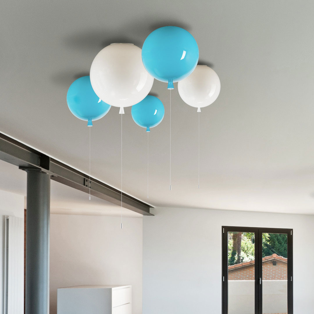 Brokis MEMORY CEILING D250 CGC 28 синий потолочный светильник воздушный шар 112440 - Вид №2